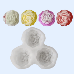 Molde Peony 3 Cavidades
