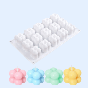 Molde Mini Cubo de 15 Cavidades